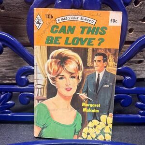 Can This Be‎ Love? By Margaret Malcolm, Vintage Harlequin Romance # 1316 1969
